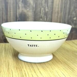 Ray Dunn, Artisan Collection‎ By Magenta Bowl, "TASTE" Green